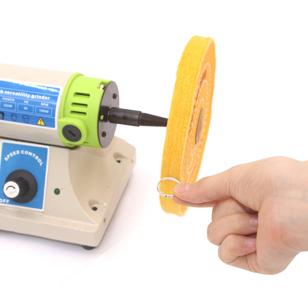 研磨　纏め売り Amazon | JINTONG 仕上 研磨 用 76 mm 3インチ コットン 布 バフ